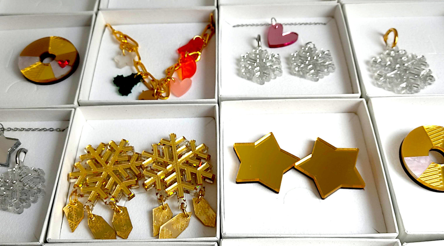 joyas navideñas, regalos de navidad , joyas llamativas , regalo para mujer