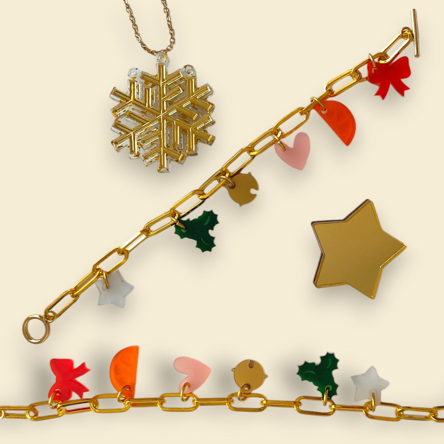 Pulsera AMULETO DE NAVIDAD